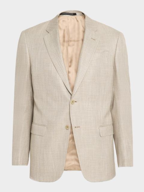 EMPORIO ARMANI Men's Bamboo Viscose Sport Coat