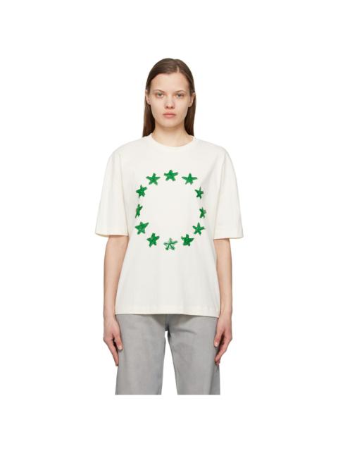 Étude Off-White Spirit Painted Stars T-Shirt