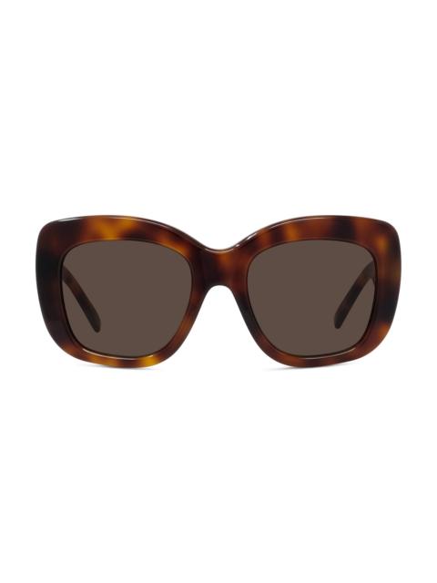 Givenchy Women's Bold 53MM Butterfly Sunglasses - Blonde Havana Brown