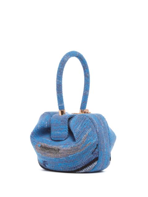 GABRIELA HEARST Nina Bag in Water Multi Crochet Cashmere