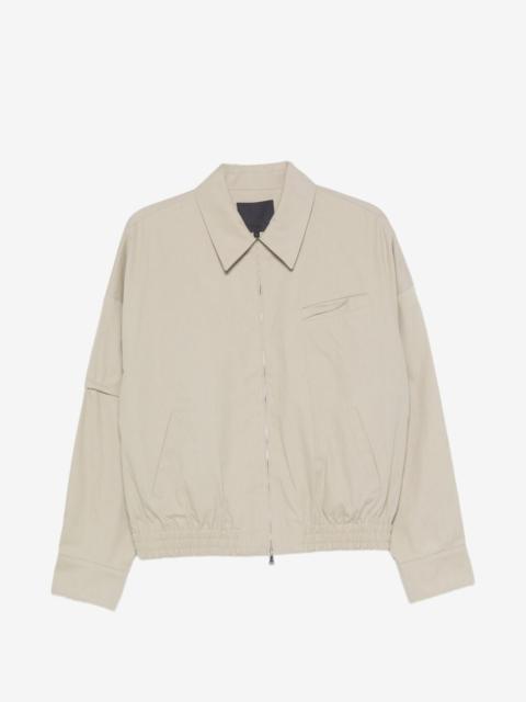 Tibi Luxe Spring Twill bomber jacket