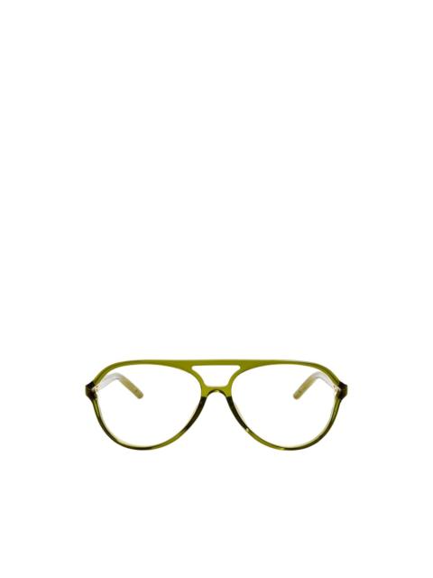 JACQUEMUS pilot frame glasses