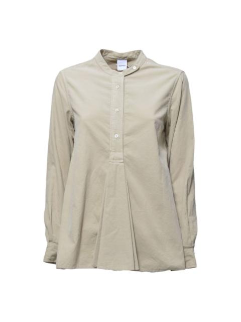 Aspesi pleated button-down shirt
