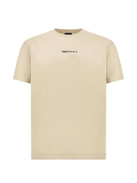 Paul & Shark logo-print jersey T-shirt