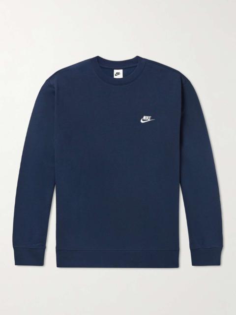 NSW Logo-Embroidered Cotton-Blend Jersey Sweatshirt