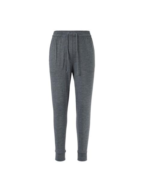 Nike Nike Solid Mid-Waist Drawstring Joggers 'Grey' FB7783-065