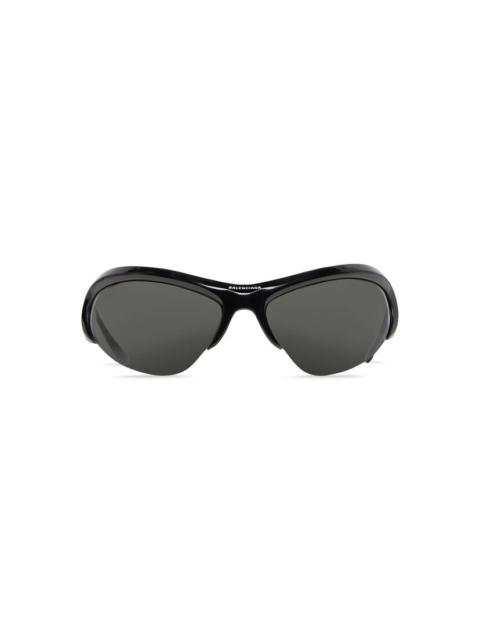 Wire Cat Sunglasses  in Black