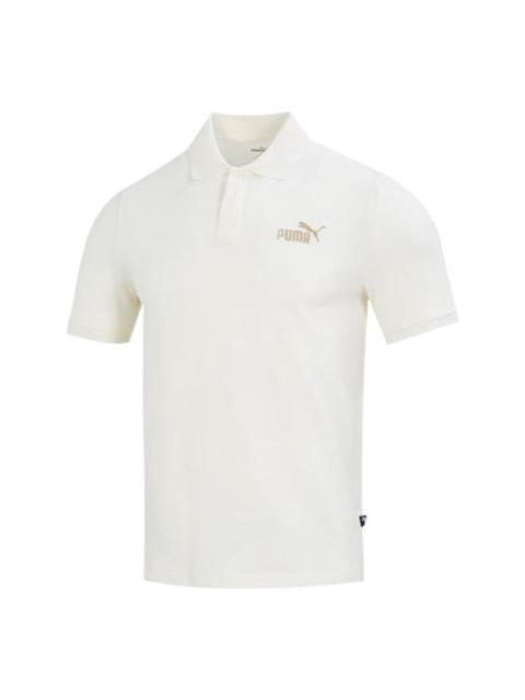 PUMA Essential Pique Polo 'White' 676673-65