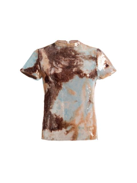 Paris Georgia Mermaid Sequined Tee