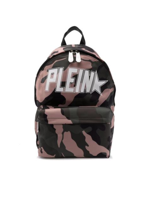 PHILIPP PLEIN camouflage-print backpack