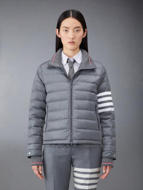 Thom Browne Poly Twill 4-Bar Funnel Neck Down Ski Jacket