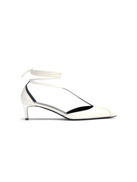 Mia Leather Pumps white