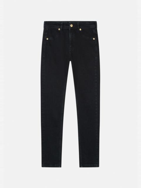 VERSACE JEANS COUTURE Logo Embroidered Jeans