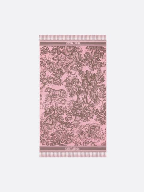 Dior Toile de Jouy Sauvage Beach Towel