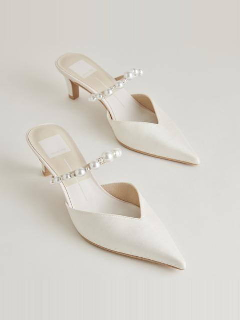 dolce vita KANIKA PEARL MID HEELS VANILLA PEARLS