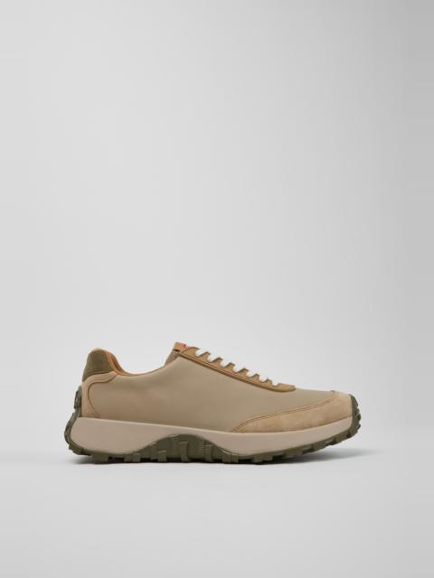 CAMPER Drift Trail Multicolor Leather and Nubuck Sneakers for Men.