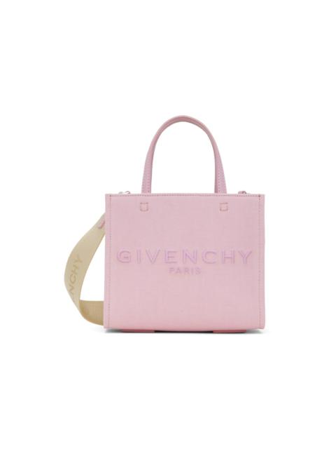 Givenchy Pink Mini G-Tote Shopping Bag