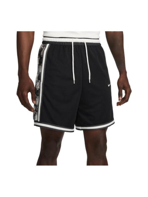 Nike Nike Dri-FIT Pattern Print Basketball Shorts 'Black' DQ5720-010