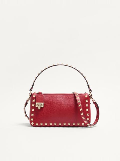 Valentino SMALL ROCKSTUD GRAINY CALFSKIN CROSSBODY BAG