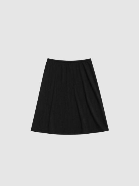 ST. AGNI Pointelle Skirt - Black