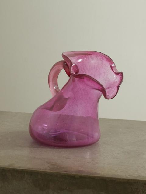 Completedworks Thaw medium recycled-glass jug Magenta