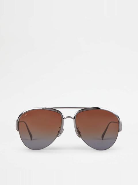 Tod's PILOT SUNGLASSES - GREY