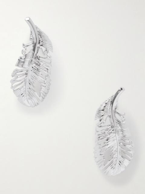 Oscar de la Renta Silver-tone earrings Silver