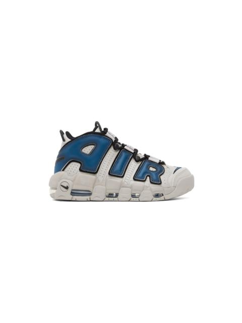 Nike Gray & Blue More Uptempo '96 Sneakers