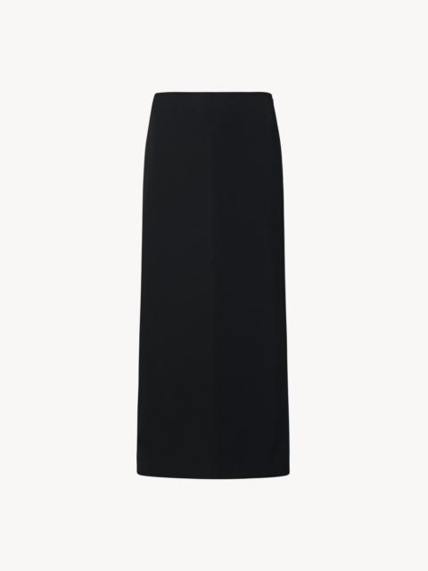 The Row Kassie Skirt in Silk and Cotton