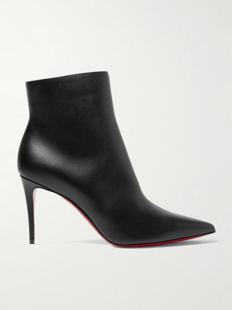 Christian Louboutin So Kate Booty 85 Leather Ankle Boots