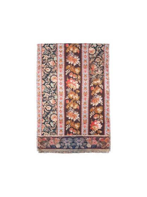 Pierre-Louis Mascia floral-print fringed scarf