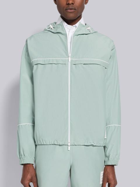 Thom Browne Ripstop Topstitch Oversized Track Jacket
