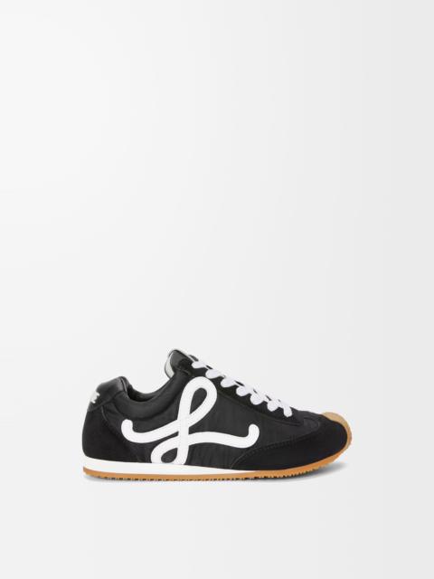 Loewe Ballet Runner 2.0 in nylon and calfskin