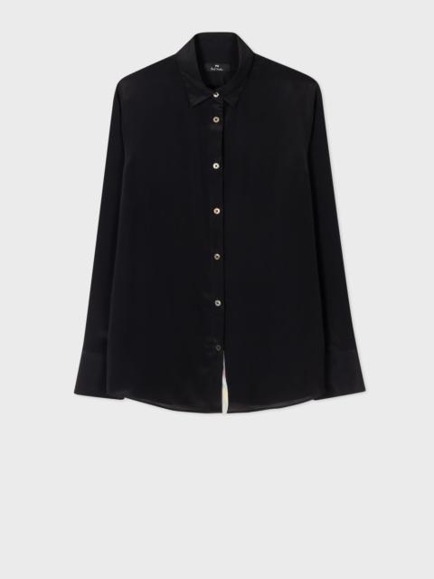 Paul Smith Silk 'Spray Swirl' Placket Shirt