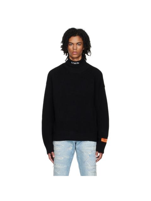 Heron Preston Black Style Turtleneck