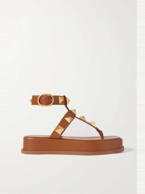 Valentino Garavani Roman Stud leather platform sandals