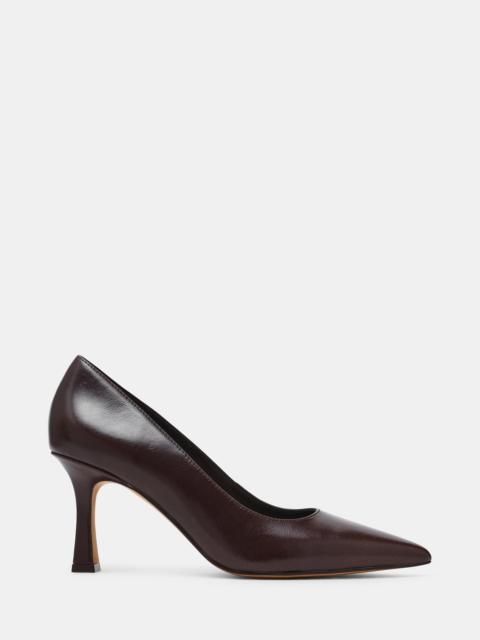 STEVE MADDEN DELLA BROWN LEATHER