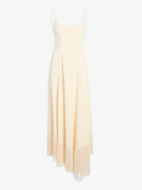 KHAITE Vivian cream dress