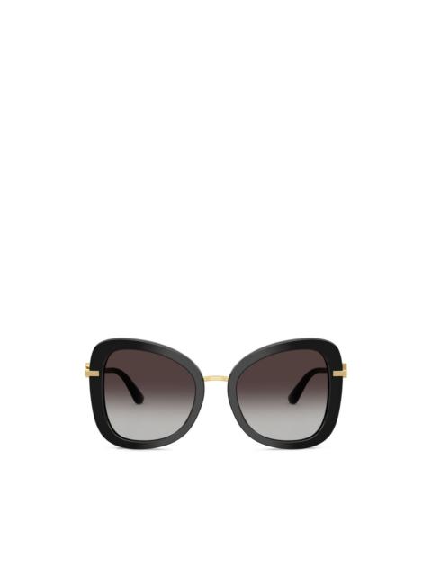 Dolce & Gabbana oversized-frame sunglasses