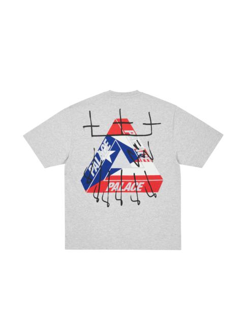 PALACE KING TRI T-SHIRT GREY MARL