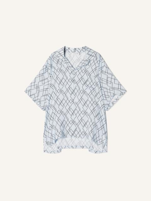 Lanvin PRINTED FLOWY SHIRT