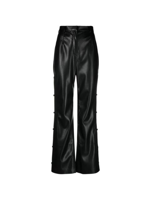 Nanushka Felina faux-leather trousers