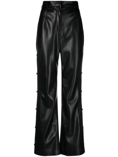 Felina faux-leather trousers