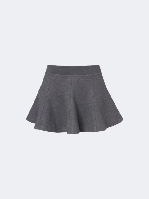 GUCCI Double G cotton and silk miniskirt