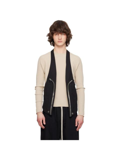 Rick Owens Black Temple Bauhaus Vest