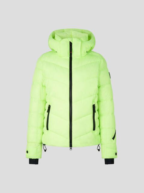 BOGNER Saelly ski jacket in Lime