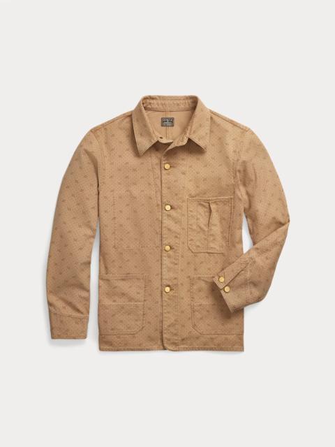 RRL by Ralph Lauren Print Reverse-Twill Utility Jacket