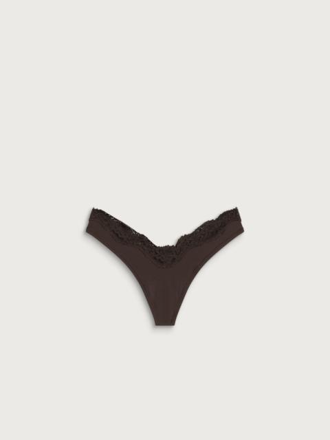 SKIMS SKIMS Fits Everybody Lace Dip Thong