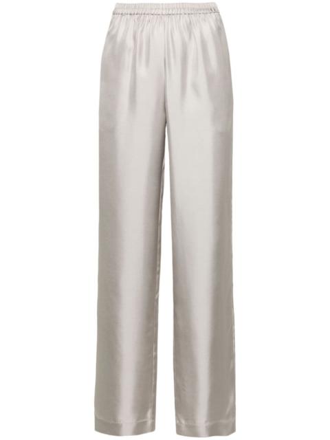 Loulou de Saison Alera wide-leg silk trousers