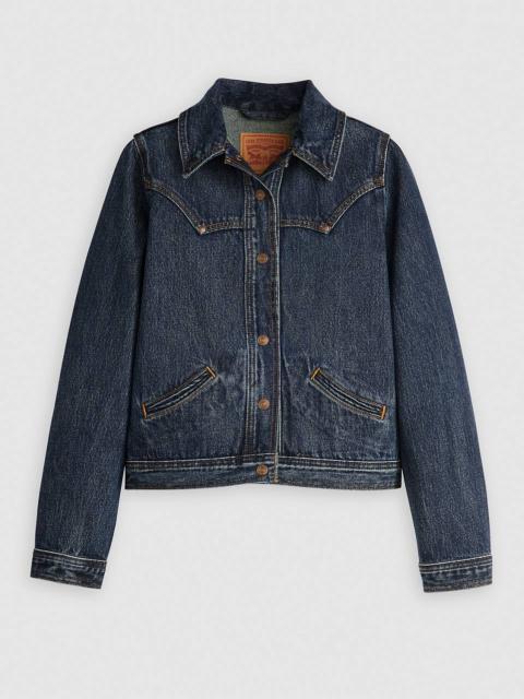 KENZO KENZO x LEVI'S® genderless fringed denim jacket KENZO KENZO x LEVI'S® genderless fringed denim jacket